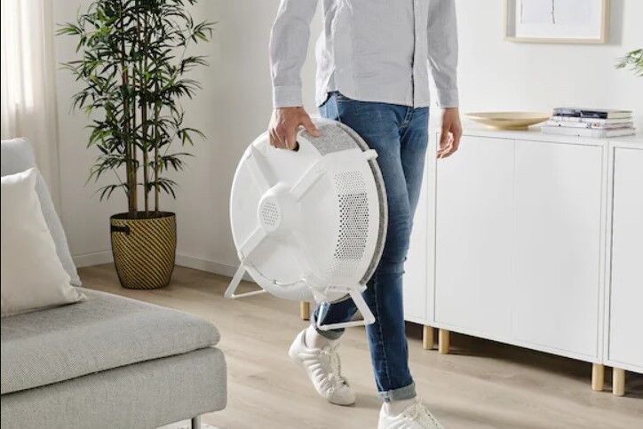 purificateur d air ikea starkvind poignee